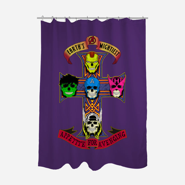 Appetite For Avenging-None-Polyester-Shower Curtain-milasneeze