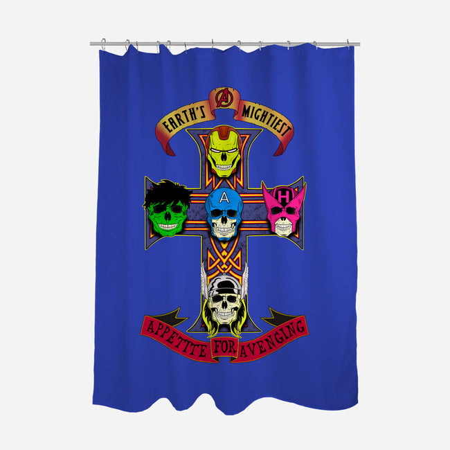 Appetite For Avenging-None-Polyester-Shower Curtain-milasneeze