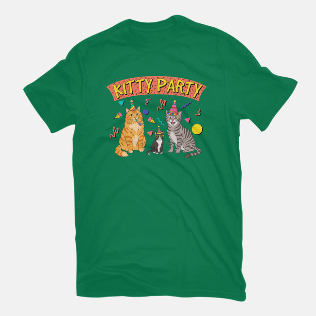 Kitty Party 90s-Unisex-Basic-Tee-milasneeze
