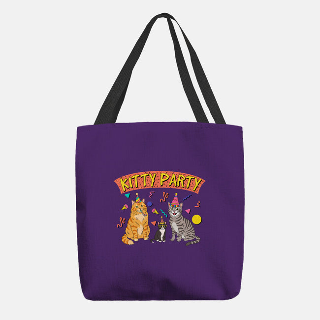 Kitty Party 90s-None-Basic Tote-Bag-milasneeze