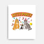 Kitty Party 90s-None-Stretched-Canvas-milasneeze