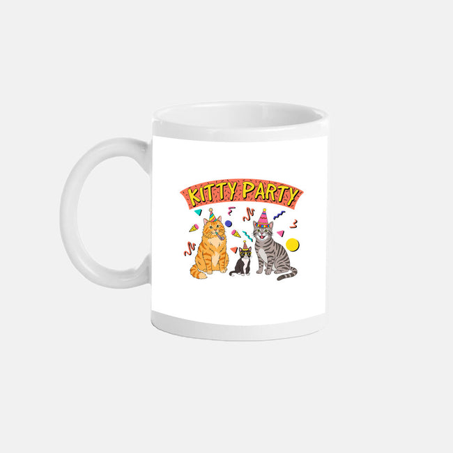 Kitty Party 90s-None-Mug-Drinkware-milasneeze
