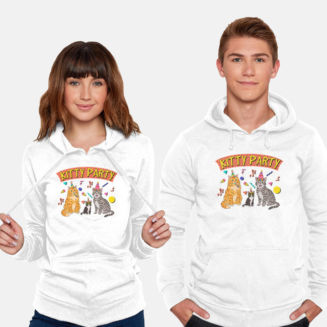 Kitty Party 90s-Unisex-Pullover-Sweatshirt-milasneeze