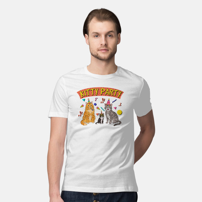 Kitty Party 90s-Mens-Premium-Tee-milasneeze