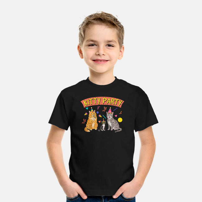 Kitty Party 90s-Youth-Basic-Tee-milasneeze