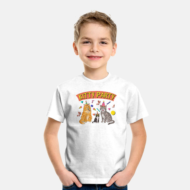 Kitty Party 90s-Youth-Basic-Tee-milasneeze