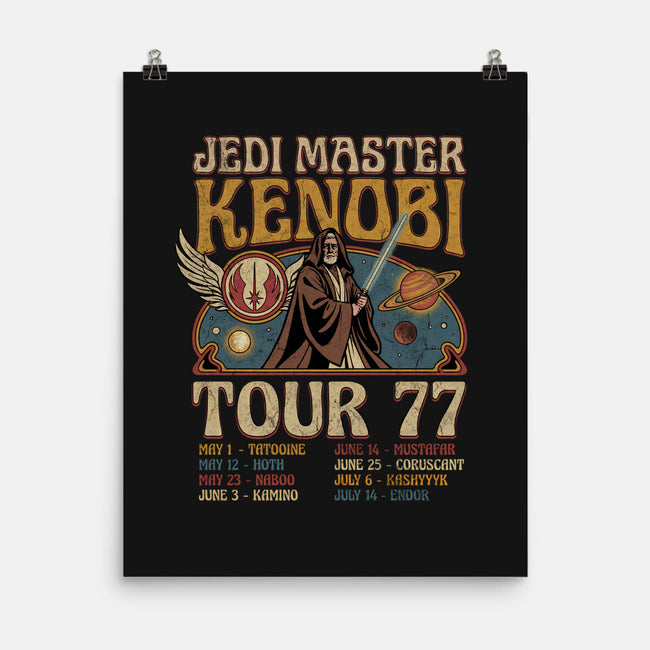 Kenobi 77 Tour-None-Matte-Poster-milasneeze