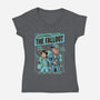 Wasteland Duo-Womens-V-Neck-Tee-P1yu5h