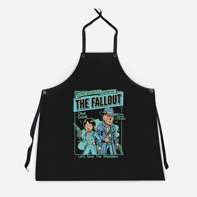 Wasteland Duo-Unisex-Kitchen-Apron-P1yu5h