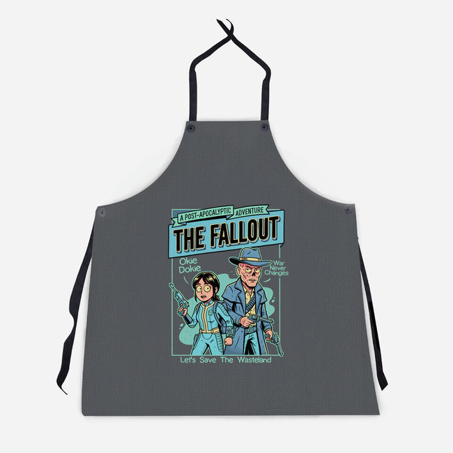 Wasteland Duo-Unisex-Kitchen-Apron-P1yu5h
