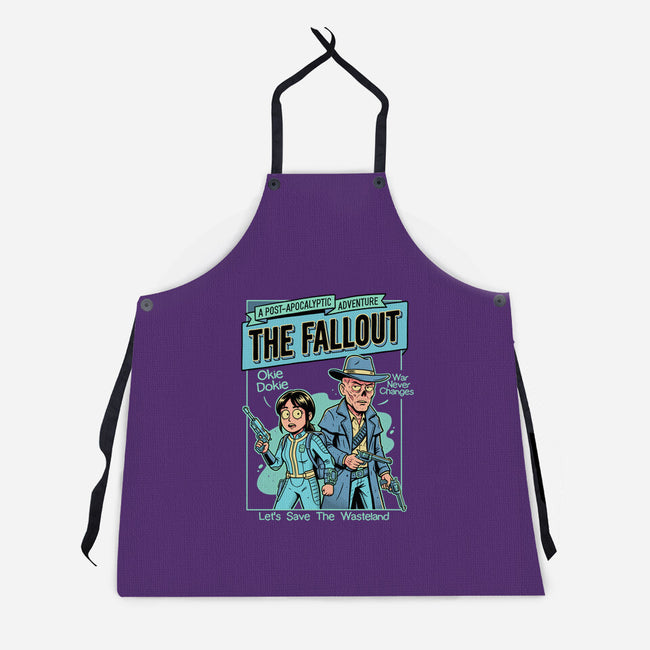 Wasteland Duo-Unisex-Kitchen-Apron-P1yu5h