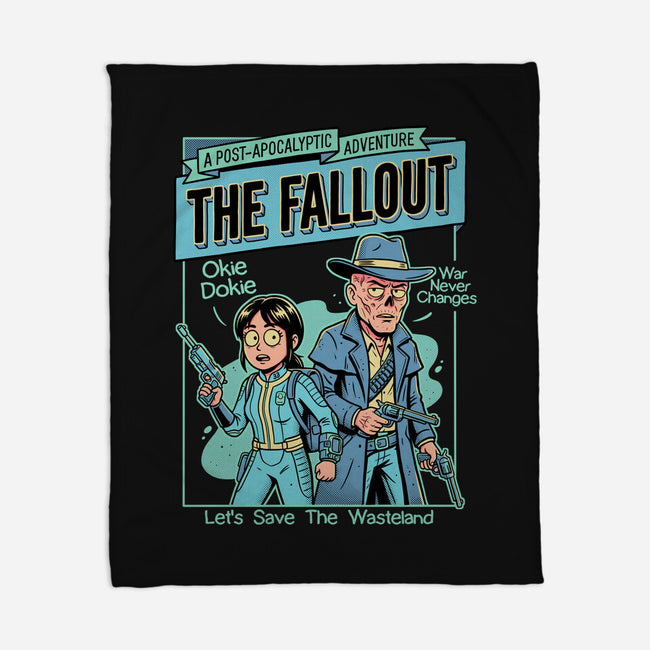 Wasteland Duo-None-Fleece-Blanket-P1yu5h