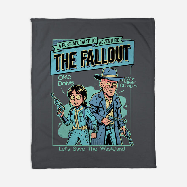 Wasteland Duo-None-Fleece-Blanket-P1yu5h