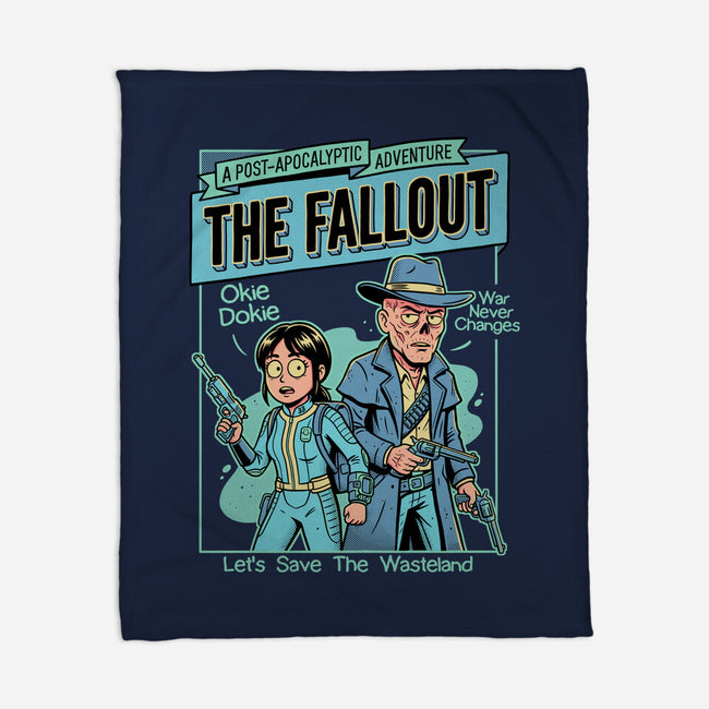 Wasteland Duo-None-Fleece-Blanket-P1yu5h