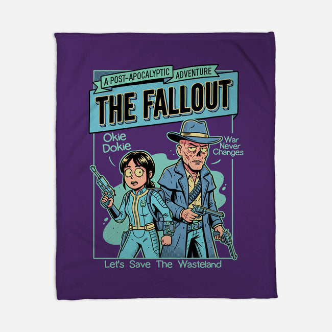 Wasteland Duo-None-Fleece-Blanket-P1yu5h