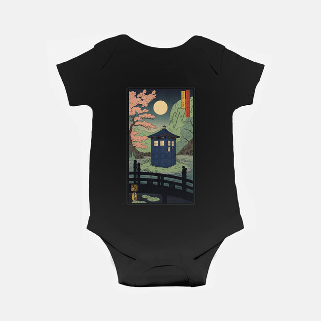 Traveler In Japan-Baby-Basic-Onesie-sebasebi
