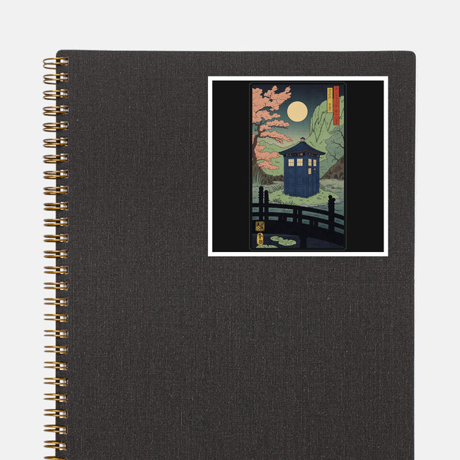 Traveler In Japan-None-Glossy-Sticker-sebasebi