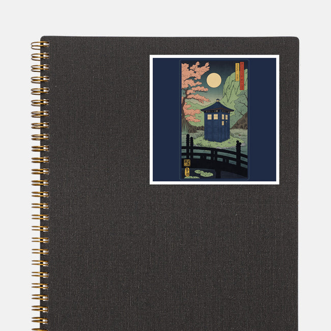 Traveler In Japan-None-Glossy-Sticker-sebasebi