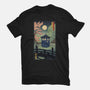 Traveler In Japan-Womens-Fitted-Tee-sebasebi