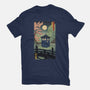 Traveler In Japan-Mens-Heavyweight-Tee-sebasebi