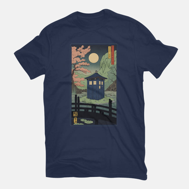 Traveler In Japan-Womens-Basic-Tee-sebasebi