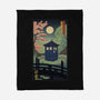 Traveler In Japan-None-Fleece-Blanket-sebasebi