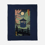 Traveler In Japan-None-Fleece-Blanket-sebasebi