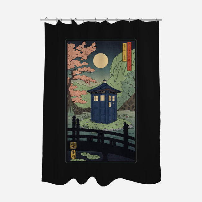 Traveler In Japan-None-Polyester-Shower Curtain-sebasebi