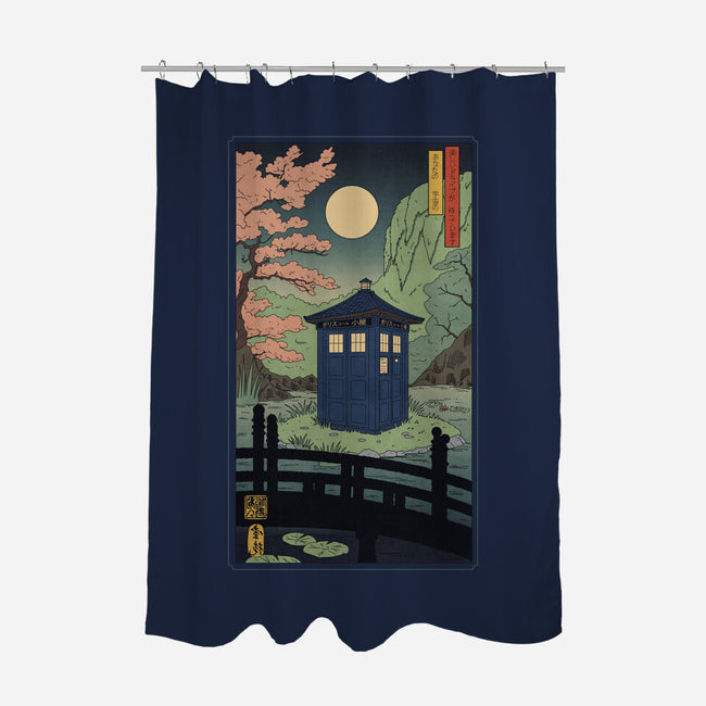 Traveler In Japan-None-Polyester-Shower Curtain-sebasebi