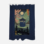 Traveler In Japan-None-Polyester-Shower Curtain-sebasebi