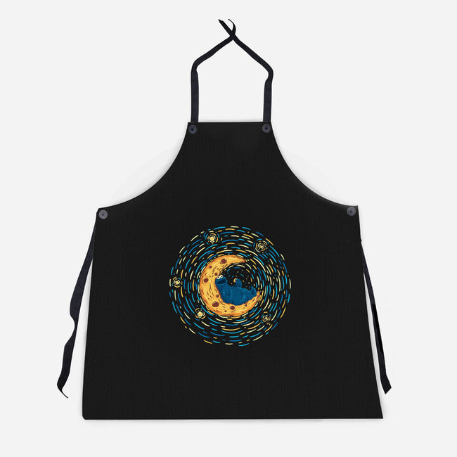 Monster Dream-Unisex-Kitchen-Apron-sebasebi