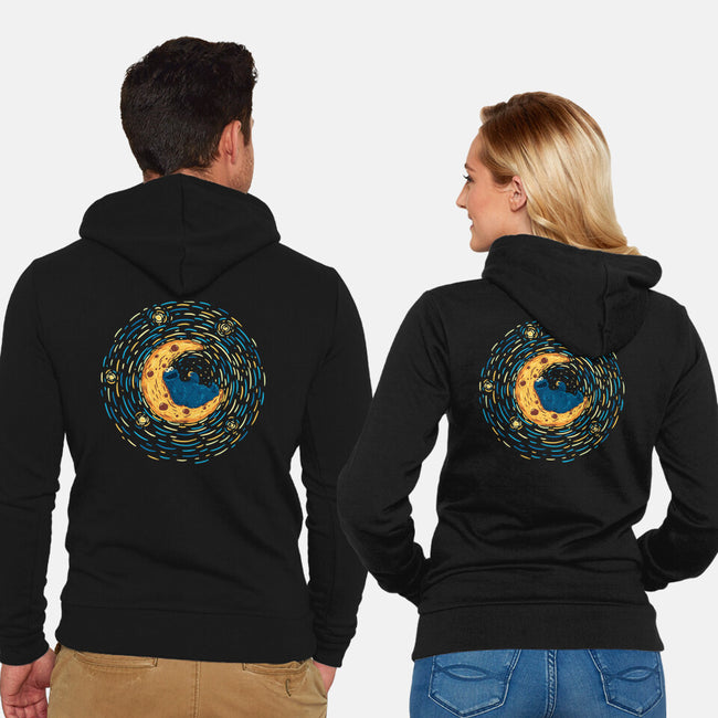 Monster Dream-Unisex-Zip-Up-Sweatshirt-sebasebi