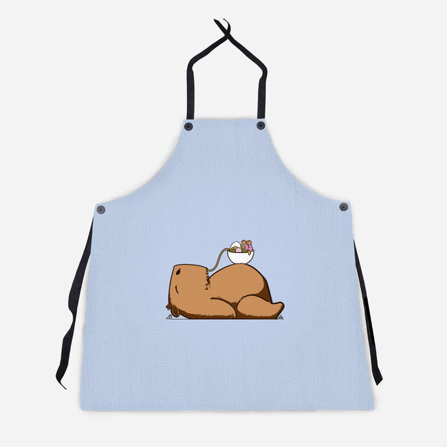 Capy Ramen-Unisex-Kitchen-Apron-sebasebi