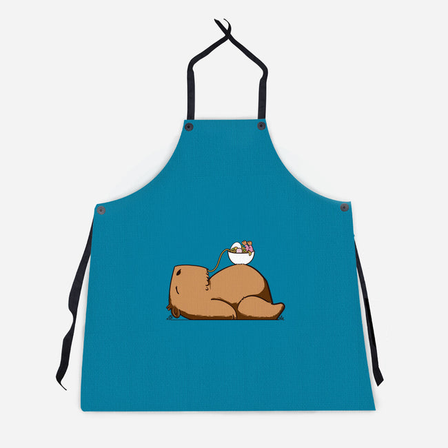 Capy Ramen-Unisex-Kitchen-Apron-sebasebi