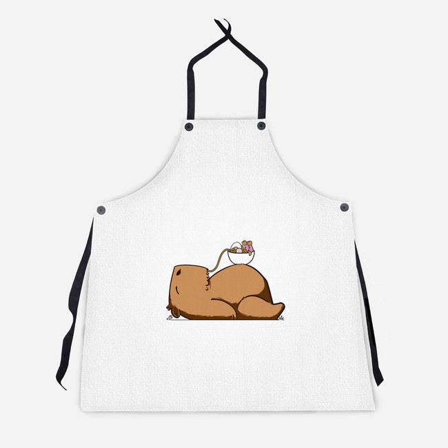 Capy Ramen-Unisex-Kitchen-Apron-sebasebi