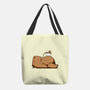 Capy Ramen-None-Basic Tote-Bag-sebasebi