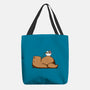 Capy Ramen-None-Basic Tote-Bag-sebasebi