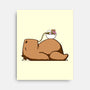 Capy Ramen-None-Stretched-Canvas-sebasebi