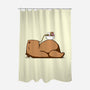Capy Ramen-None-Polyester-Shower Curtain-sebasebi