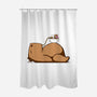 Capy Ramen-None-Polyester-Shower Curtain-sebasebi
