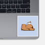 Capy Ramen-None-Glossy-Sticker-sebasebi