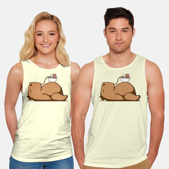 Capy Ramen-Unisex-Basic-Tank-sebasebi