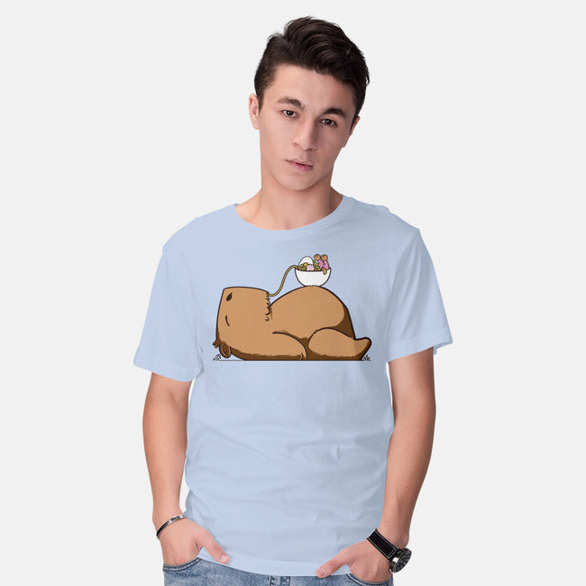 Capy Ramen-Mens-Basic-Tee-sebasebi