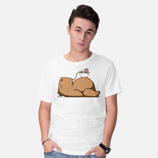 Capy Ramen-Mens-Basic-Tee-sebasebi