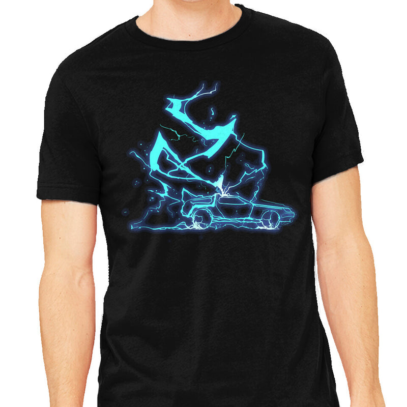 The Storm And The Clock-Mens-Heavyweight-Tee-sebasebi by TeeFury