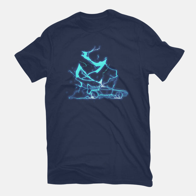 The Storm And The Clock-Mens-Basic-Tee-sebasebi
