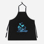 The Storm And The Clock-Unisex-Kitchen-Apron-sebasebi