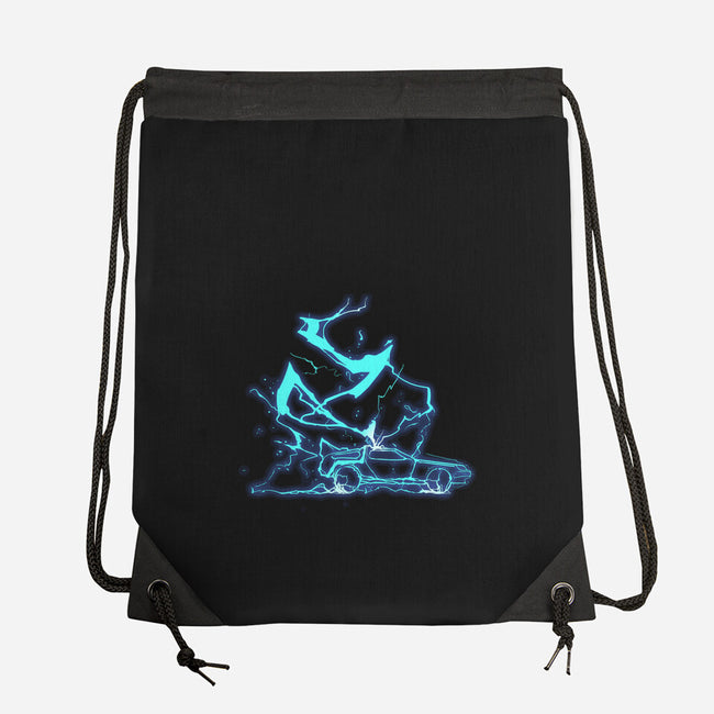 The Storm And The Clock-None-Drawstring-Bag-sebasebi