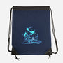 The Storm And The Clock-None-Drawstring-Bag-sebasebi