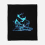 The Storm And The Clock-None-Fleece-Blanket-sebasebi